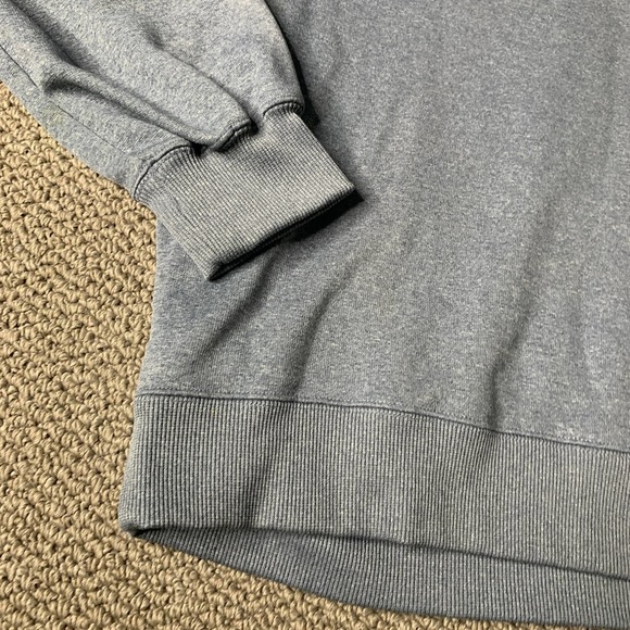 Under Armour Womens Oxford Sweater Size Medium Gray Fleece Pullover Embroidered - Picture 4 of 13